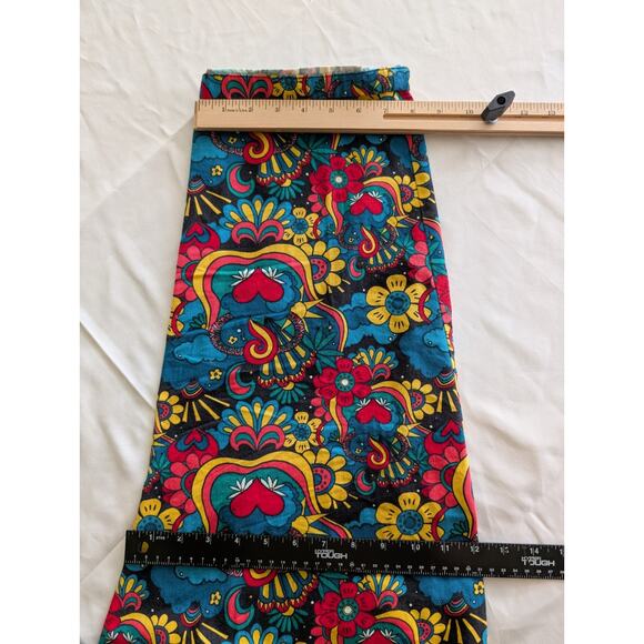 Lucy & Yak Colorful Floral Wide Leg Pants - Picture 3 of 6